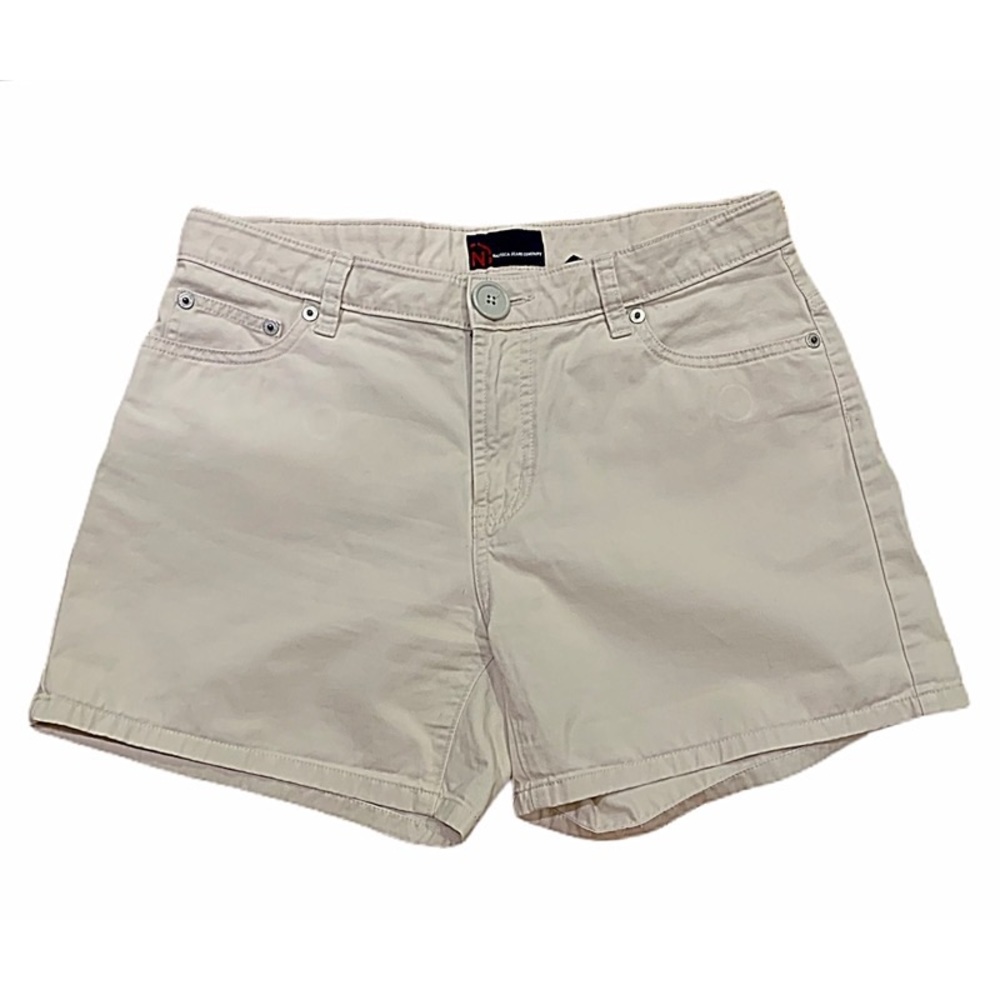 Flash Sale Nautica Shorts Khaki Mid-rise Neutral Color Shorts Size 6